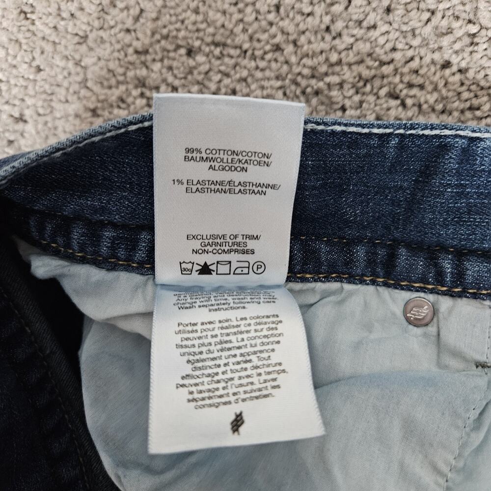 Silver Jeans Men's 36X32 Blue Zac Relaxed Straight Casual Denim Modern Western - Picture 5 of 11